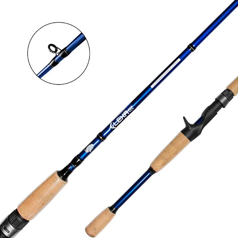 Vara Para Carretilha Flexa 2 Partes Carbono Tubular - Albatroz