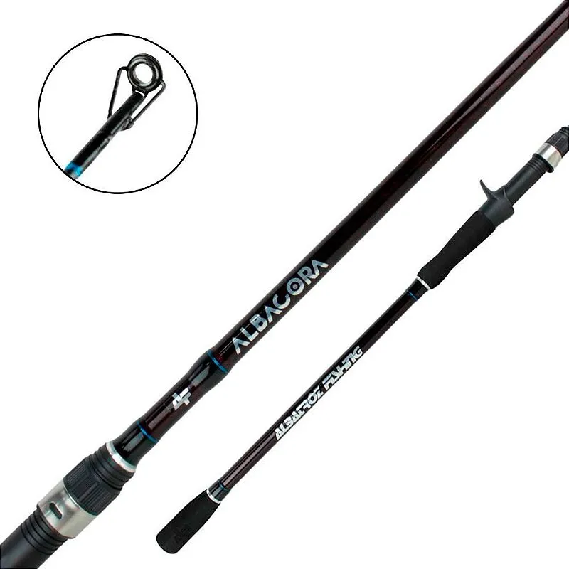 Vara Para Carretilha Albacora Carbono Tubular - Albatroz