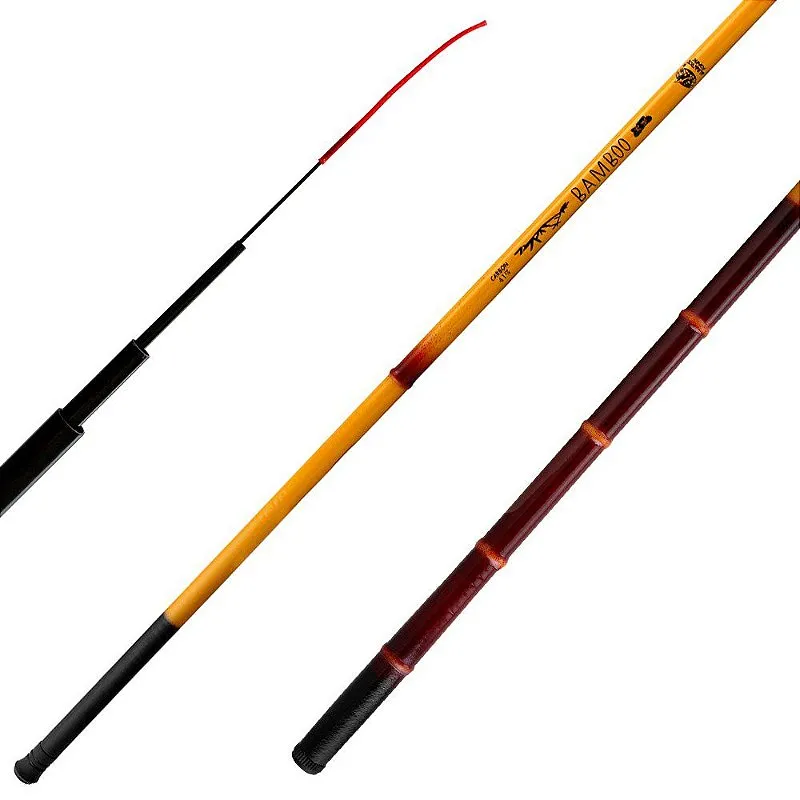 Vara Telescópica Bamboo Fibra De Vidro / Carbono - Albatroz