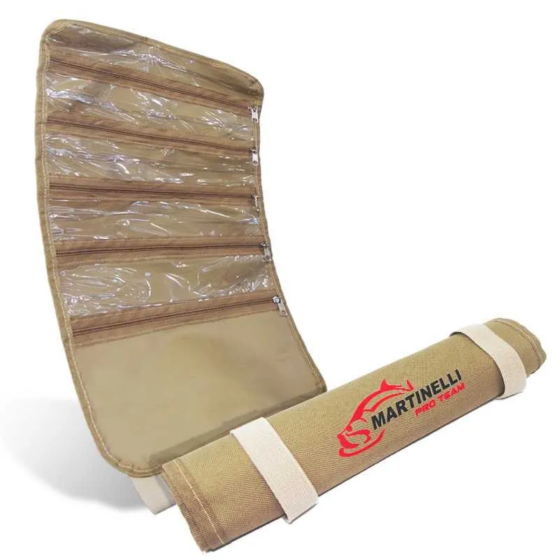 Porta anzol encastoado Martinelli Pro Team Bege/Café