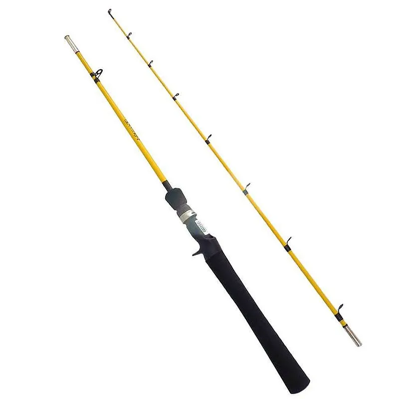 Vara Marine Sports Estrela EJF-C562M amarelo - 1,68m - (carretilha) (2 partes)