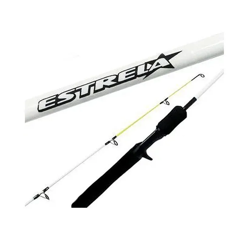 Vara Marine Sports Estrela EJF-C562MH branco - 15-30 lb - 1,68m - (carretilha) (2 partes)