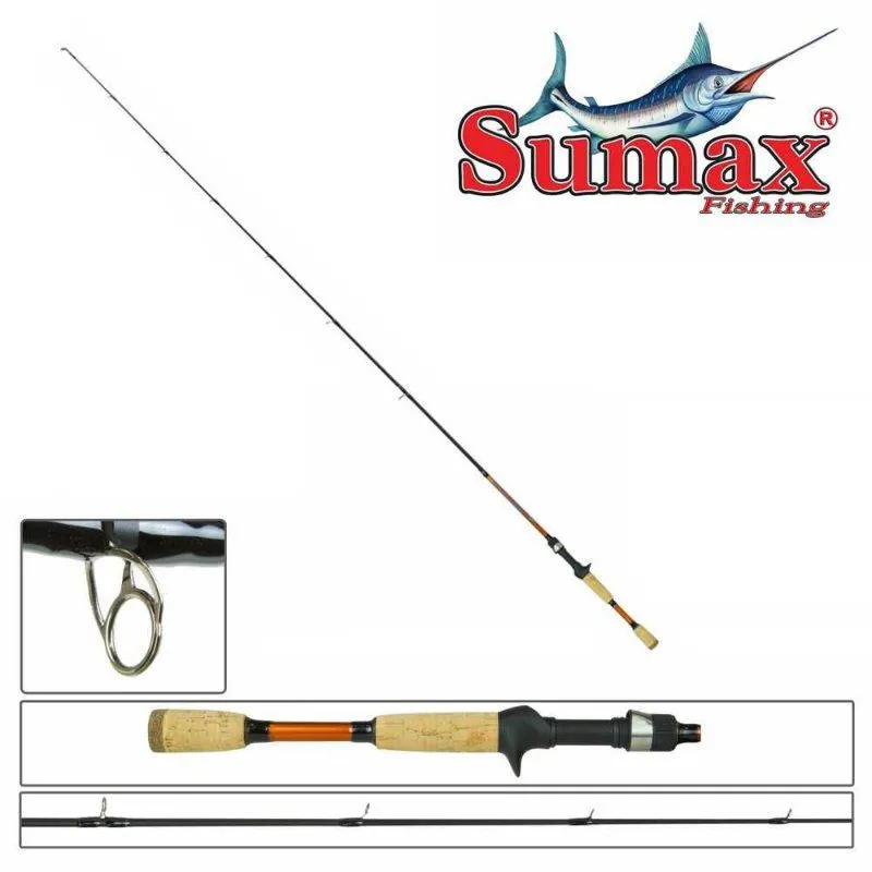 Vara Sumax Amazon Cast 10-20lb(carretilha) - 1,68m SAC-56MH 1 PARTE