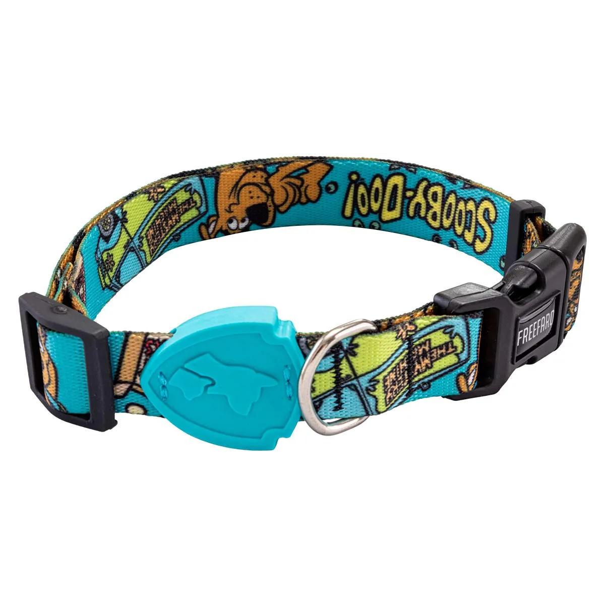 Coleira Scooby Estampada - Freefaro