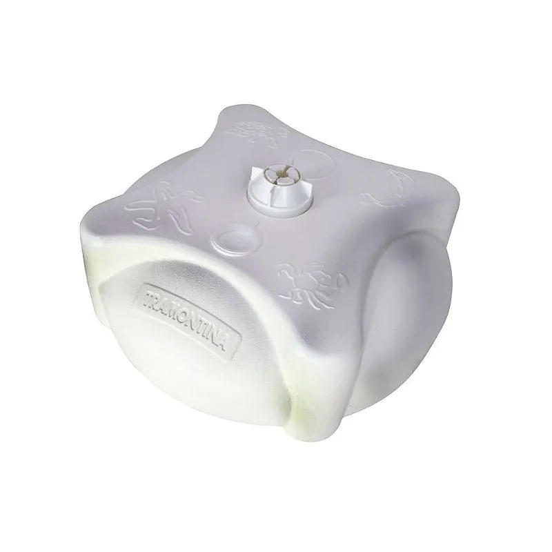 Base Plástica Para Guarda-Sol Branca 16l - Tramontina