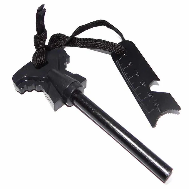 Pederneira  8mm + raspador de aço c/ escala hz-06-1069