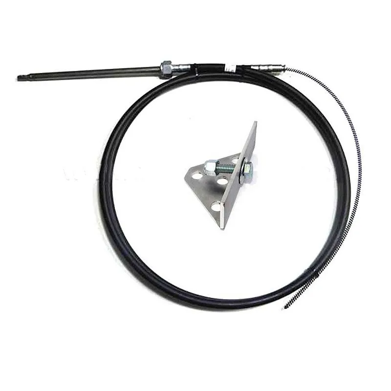 Cabo direção Superflex de 12 pés+Suporte fixação YAM 25/40 MER 40 SUZ 25/30