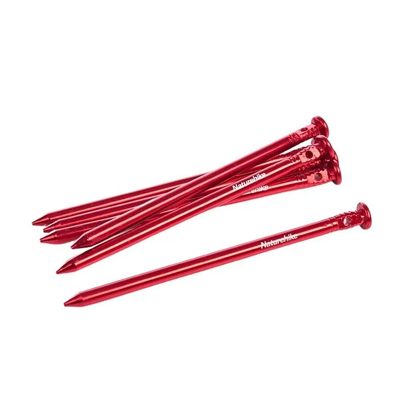 Estacas De Aluminio Para Barraca Spike 16cm 6 Peças - Naturehike