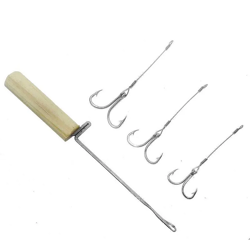 Agulha Kit p/ Iscar Caranguejo com 1 Agullha - 3 Anzóis Duplos