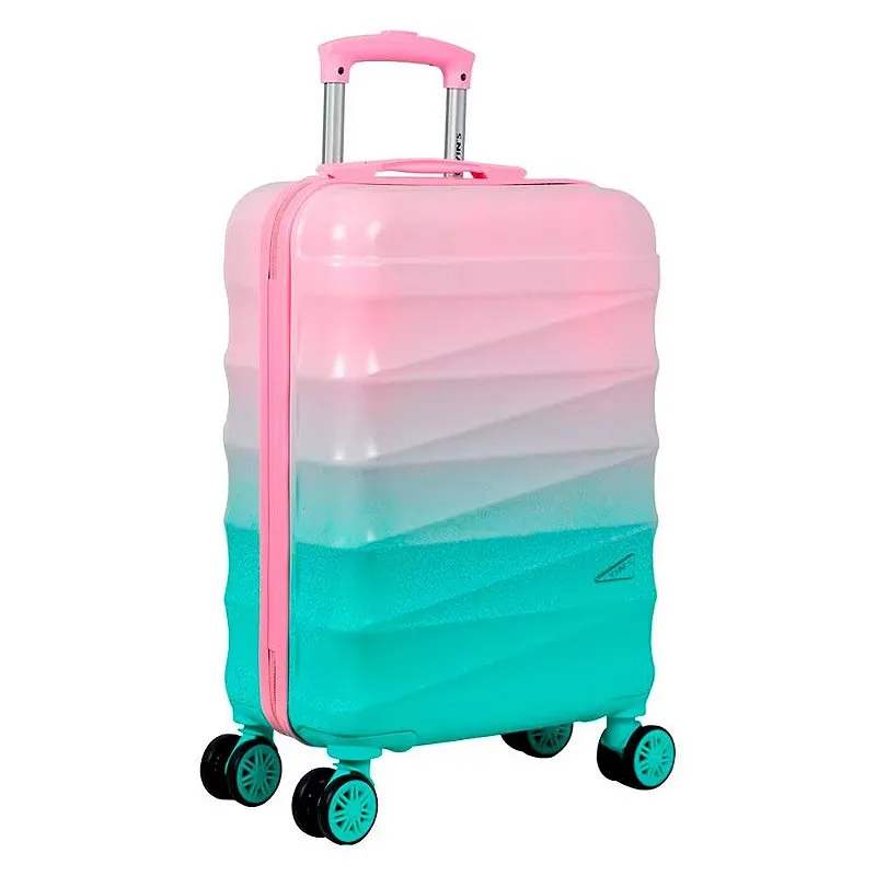 Mala Em ABS Gradiente Rodas 360° Cadeado Embutido 24'' - Yins