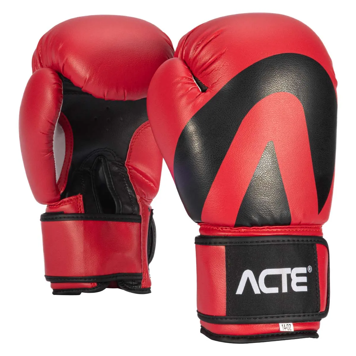 Luva De Boxe Preta/Vermelha - Acte Sports