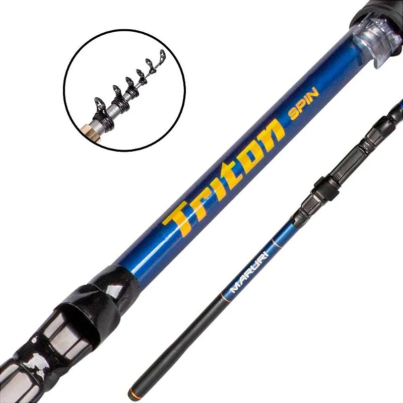 Vara Telescopica Para Molinete Triton Spin - Maruri