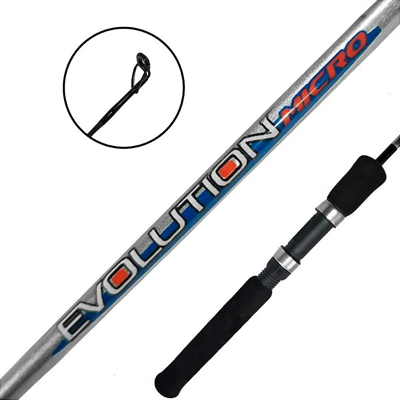 Vara Para Molinete Evolution Micro 1,40m 8-15 Lbs MS-S471L Inteiriça - Marine Sports
