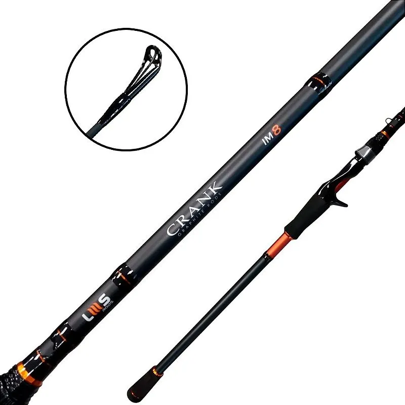 Vara Para Carretilha Crank 2,40m 30-60 Lbs CRKC80602COP 2 Partes - Lms