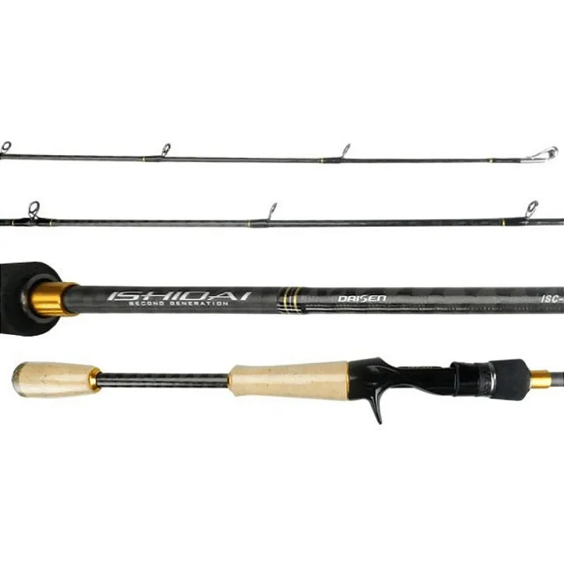 Vara Carretilha Ishidai 6-12lbs 6`4 "-Daisen Lancamento 2024
