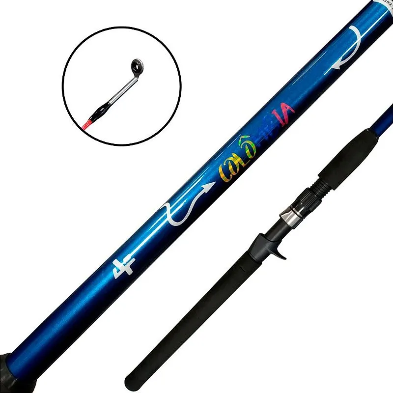 Vara Para Carretilha Colombia 2,40m 20-25 Lbs 3 Partes - Albatroz
