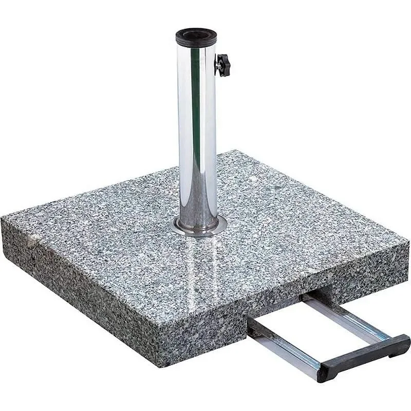 Base para Guarda-Sol Granito com Rodinhas 30kg - Mor