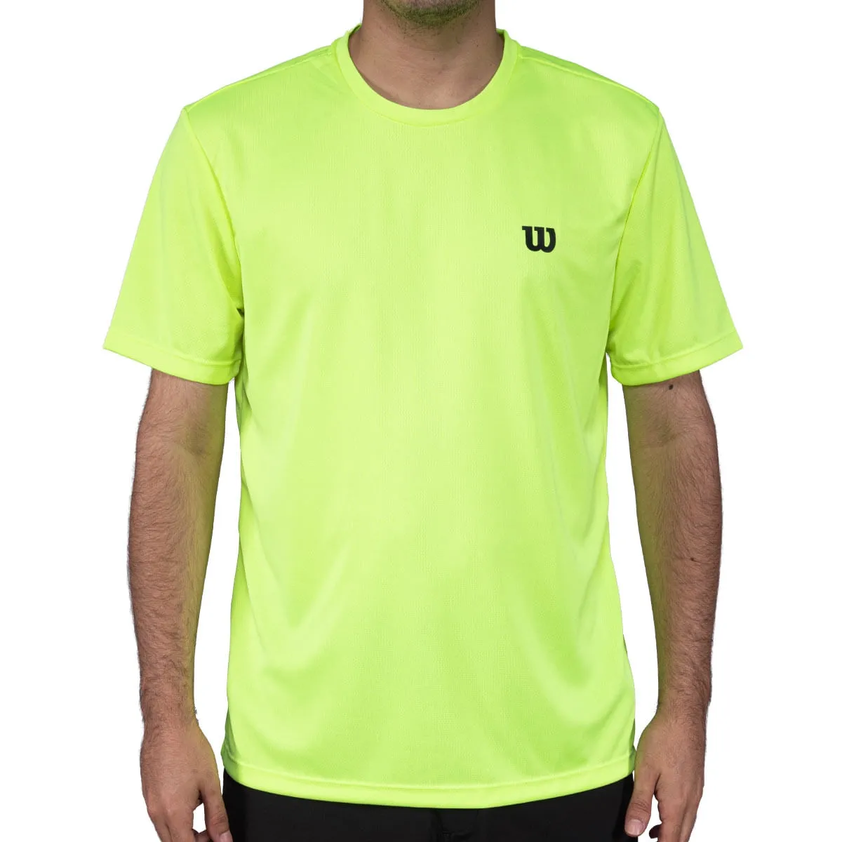 Camiseta Trainning SS Amarelo Fluorescente - Wilson