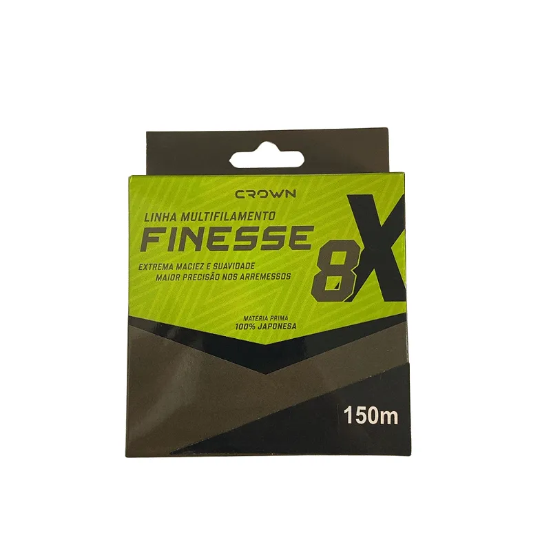 LINHA MULTIFILAMENTO 8X FINESSE Nº2.5 0.26mm 40lb- 150mt