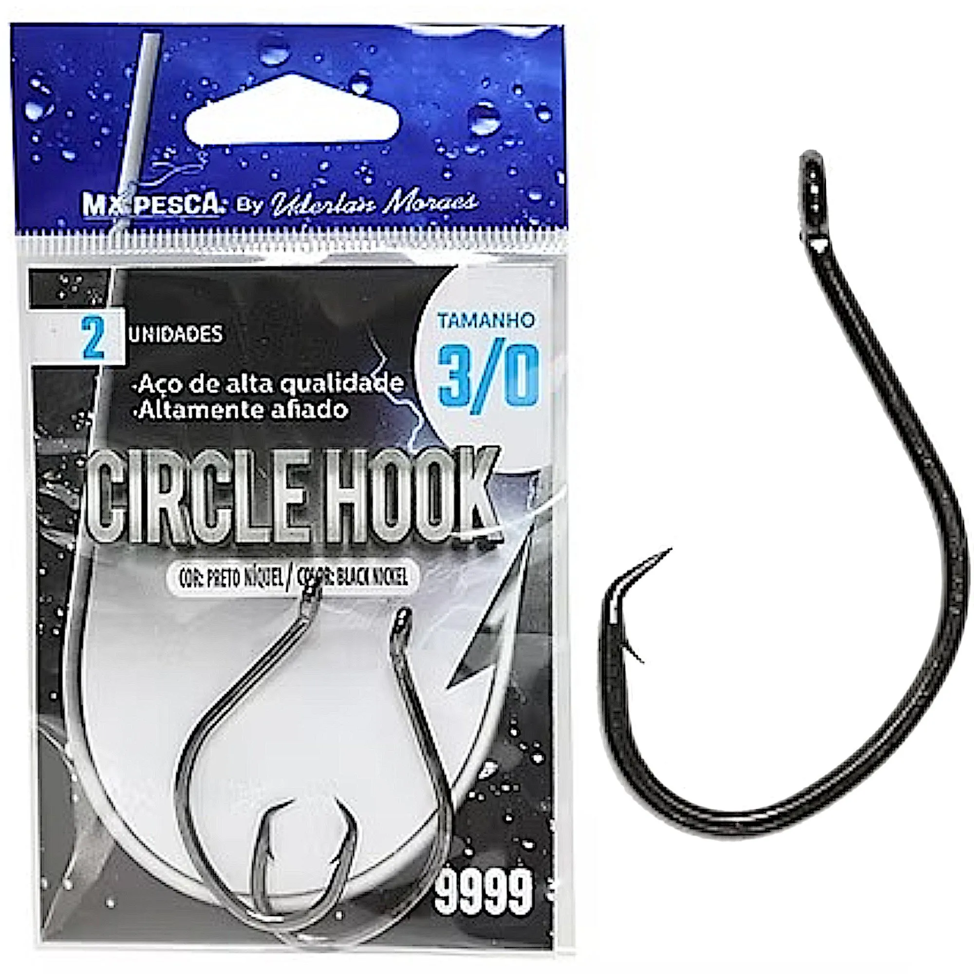 Anzol Circle Hook 9999 - MX Pesca