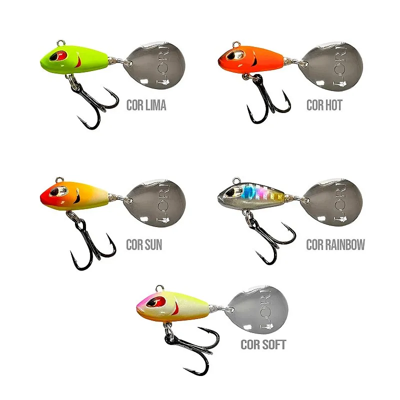 Isca Artificial Meia Água/Fundo Girino 16g - Lori