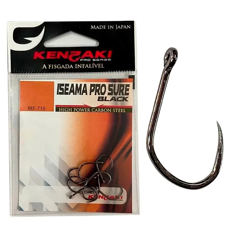 Anzol Isema Pro Sure Black 71S - Kenzaki