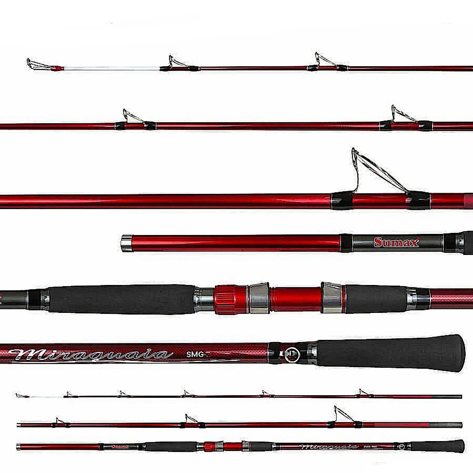 Vara Molinete Sumax Miraguaia - Até 4,20m | Low Rider - 200g - 30lb