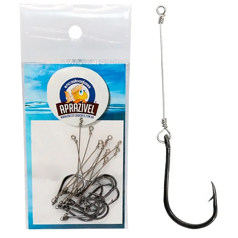 Anzol Tinu Rigido N° 10 Peças - Aprazivel