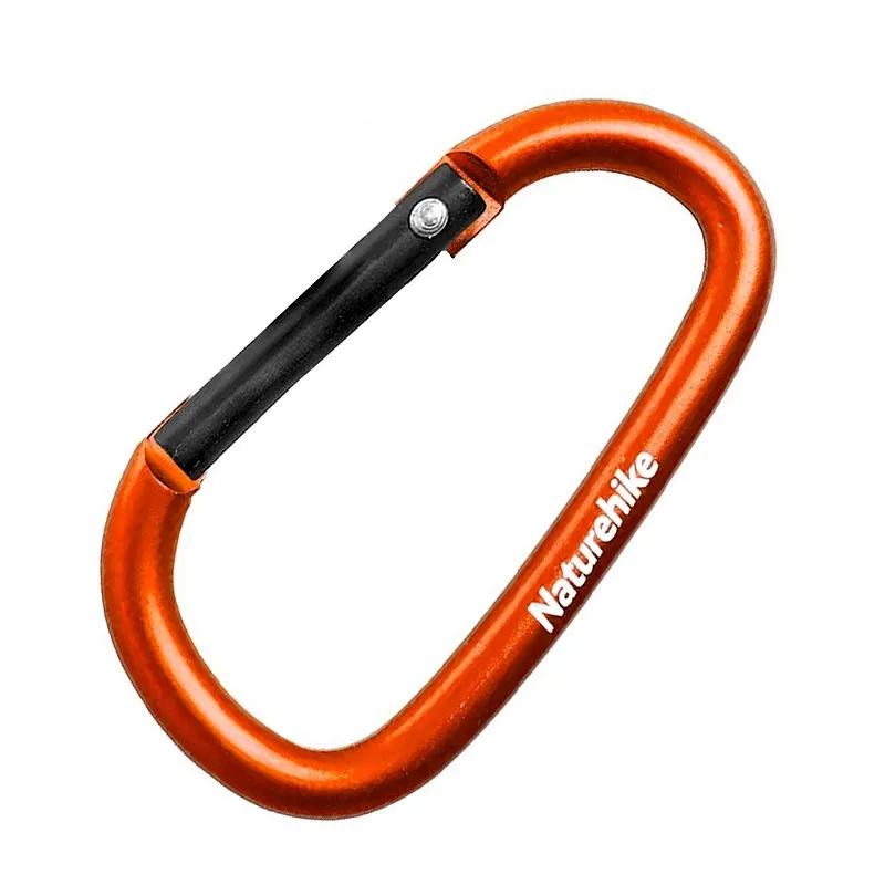 Mosquetão Chaveiro Keylock 8cm Laranja - Naturehike