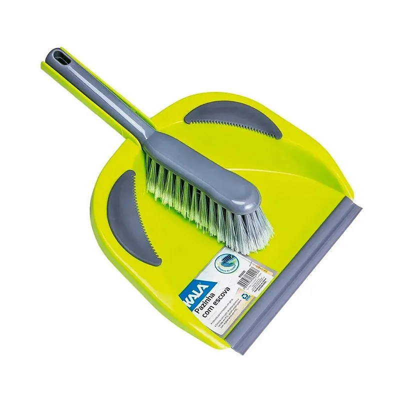 Pazinha Com Escova Verde Cinza - Kala
