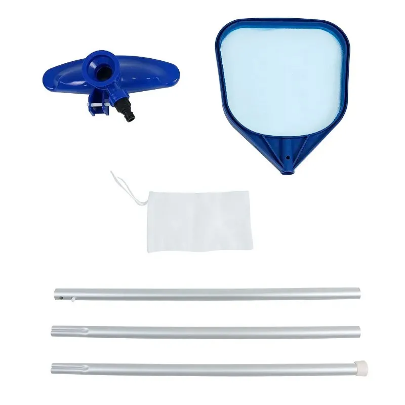 Kit Limpeza De Piscina Aspirador Peneira e Haste Intercambiaveis - Bel