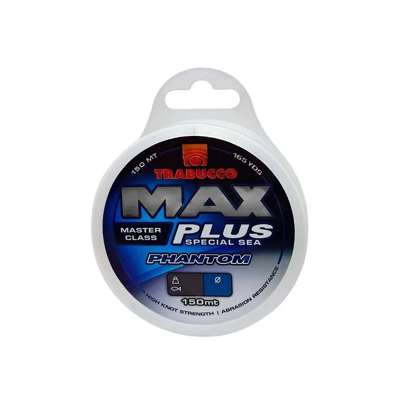 Linha de Pesca Monofilamento Phantom Max Plus 150m - Trabucco