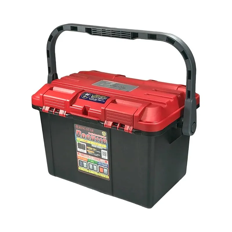 Caixa de Pesca Docutte D-4500RB Vermelha - Aicas