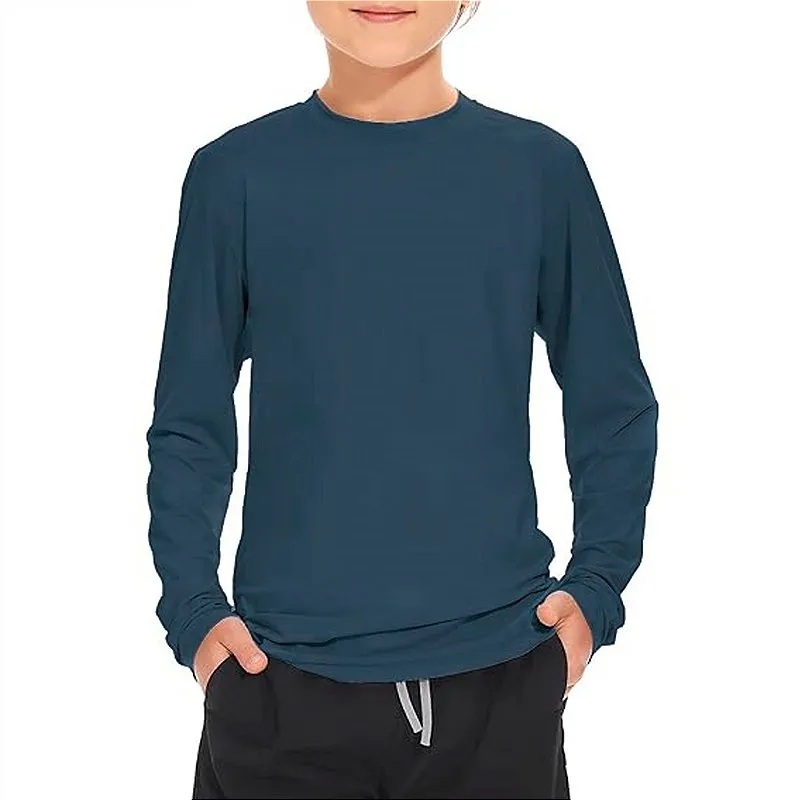 Camiseta Infantil Proteção UV50+ Marinho - Oro Adventure