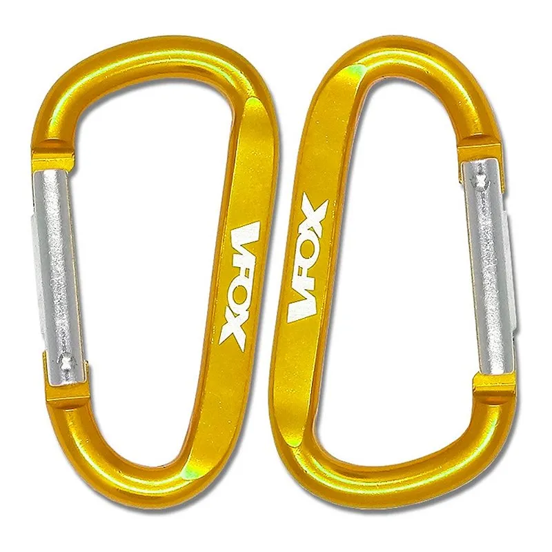 Mosquetão Em Aluminio 5cm 2un - VFox