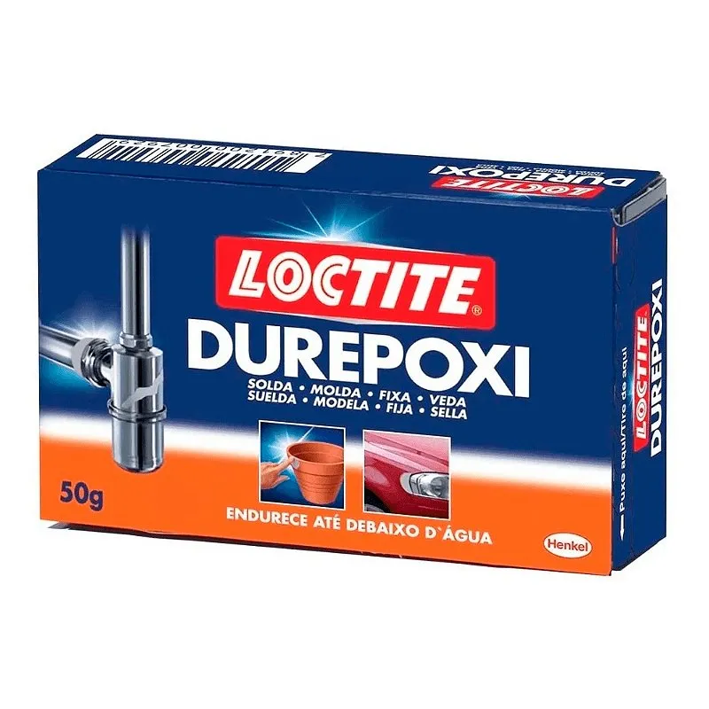 Adesivo Durepoxi 50G Cinza - Loctite