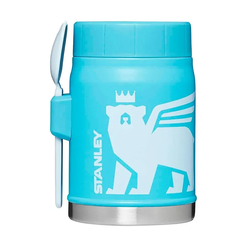 Pote Térmico Youth Pool 414ml Com Garfolher - Stanley