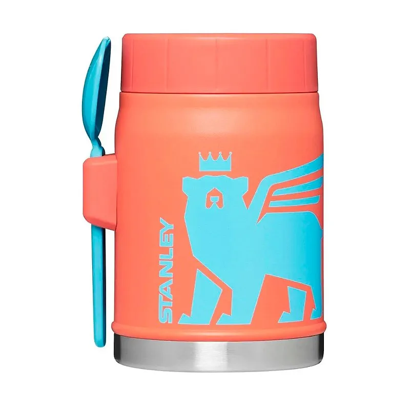 Pote Térmico Youth Grapefruit 414ml Com Garfolher - Stanley