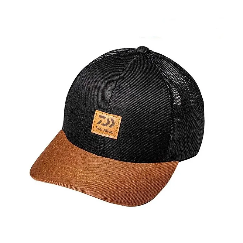 Boné Feel Alive Preto e Marrom - Daiwa