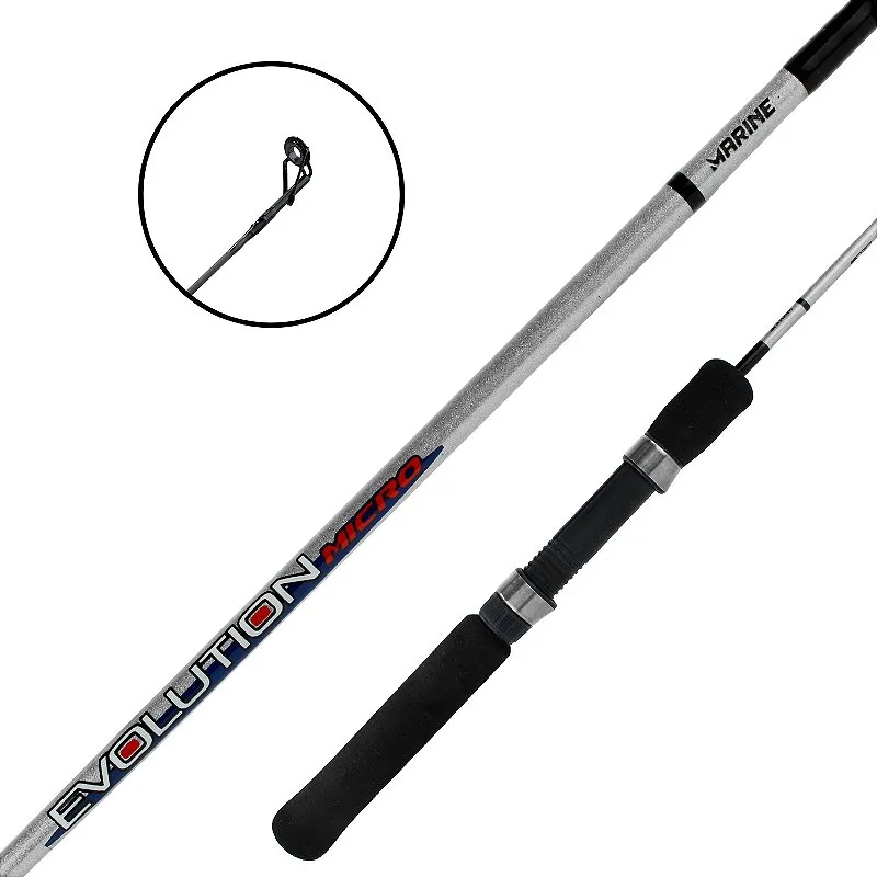 Vara Para Molinete Evolution Micro 1,20m 8-15 Lbs Inteiriça - Marine