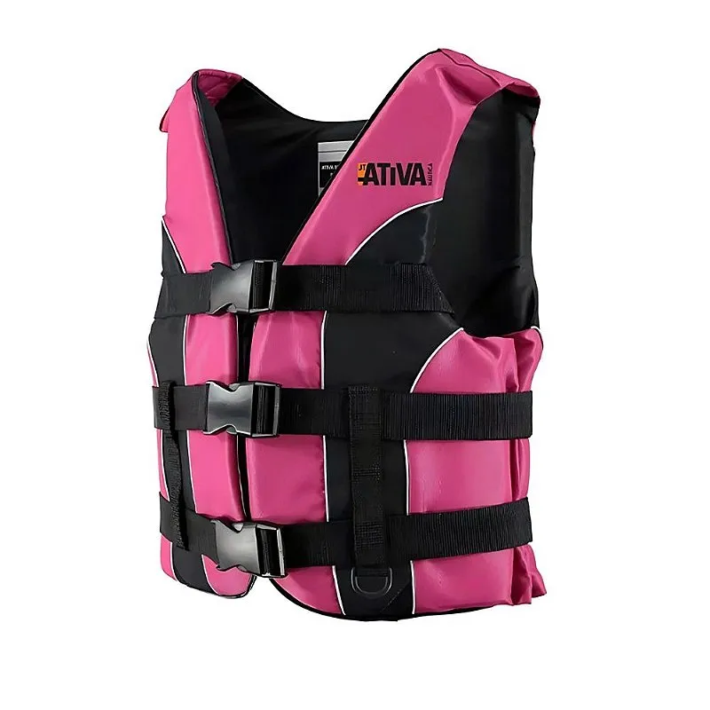 Colete Salva-Vidas Ativa Rosa GG Classe V - Ativa