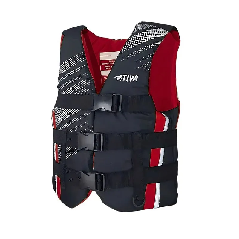 Colete Salva Vidas P Classe V Homologado Vermelho  - Ativa
