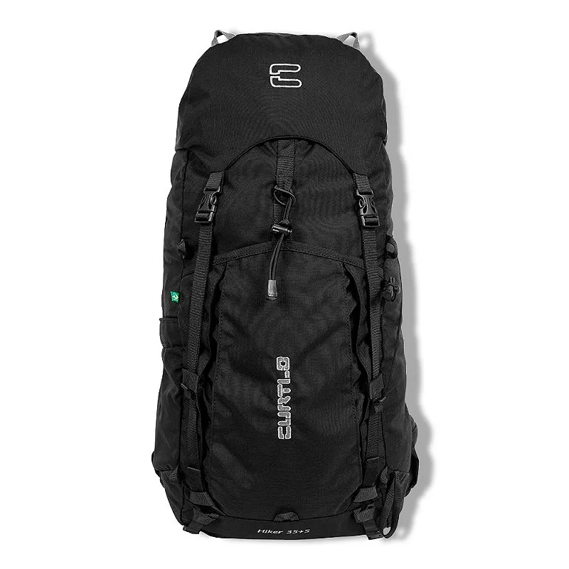 Mochila Cargueira Para Camping Hiker 35 + 5 litros Preta - Curtlo