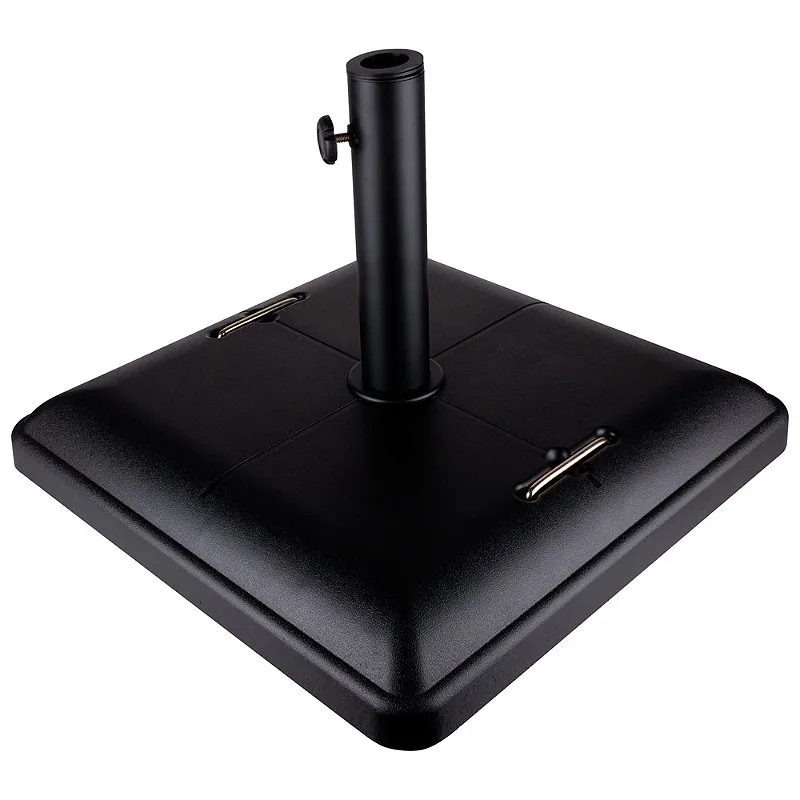 Base Concreto Quadrada 50cm 37kg Preto - Kala