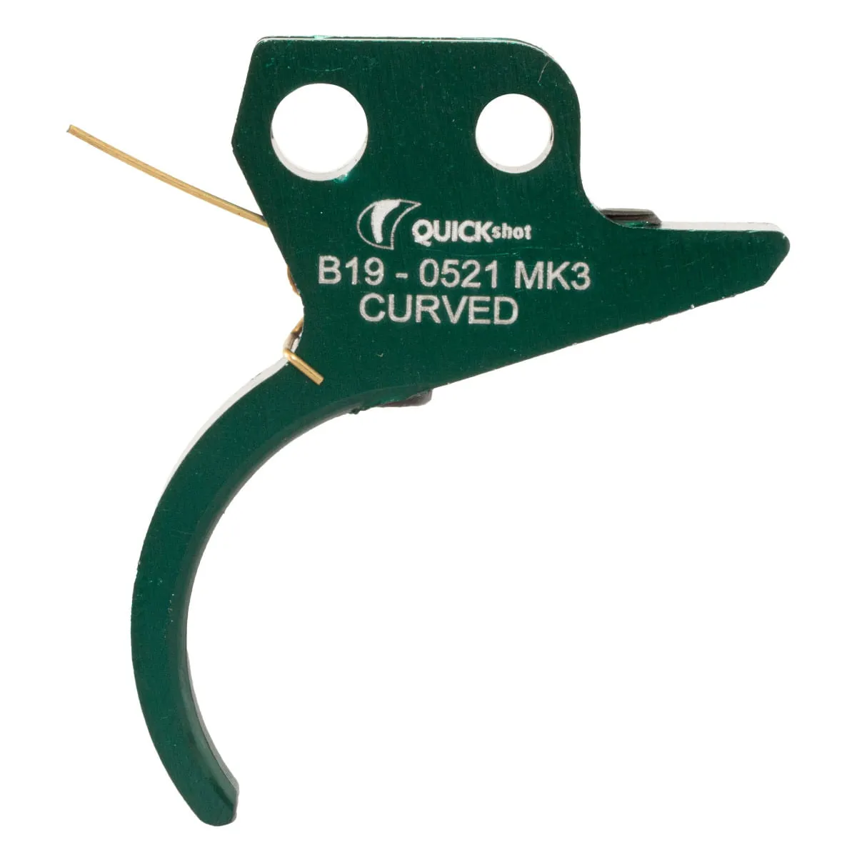 Lâmina de Gatilho Ajustável Bam e CBC B19 Verde - Quick Shot