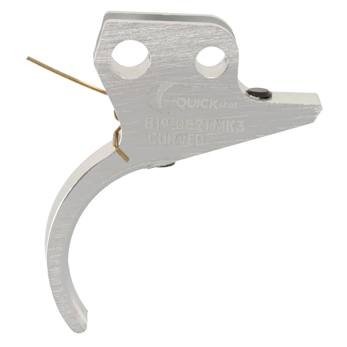 Lâmina de Gatilho Ajustável Bam e CBC B19 Prata - Quick Shot