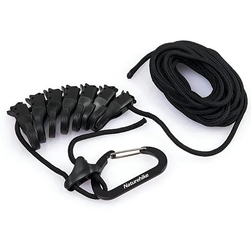 Varal Multifuncional Para Camping - Naturehike