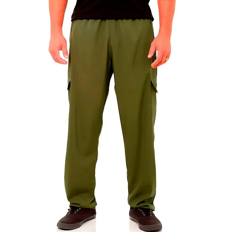 Calça Cargo Masculina Verde Militar - Oro