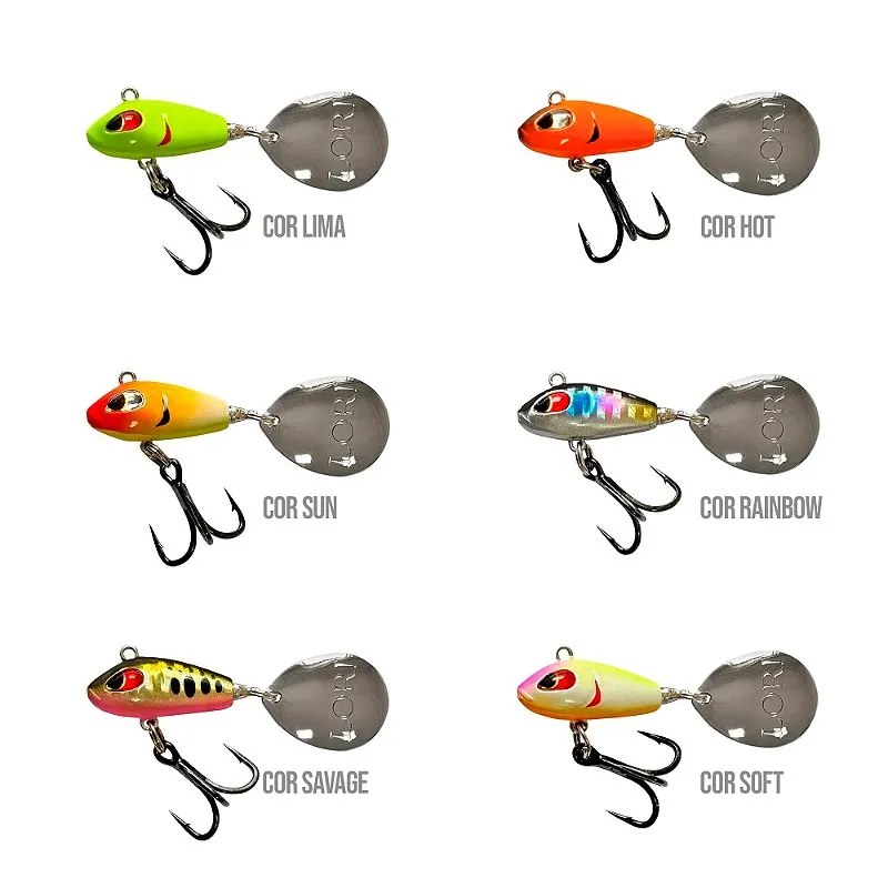 Isca Artificial Meia Água/Fundo Girino 12g - Lori