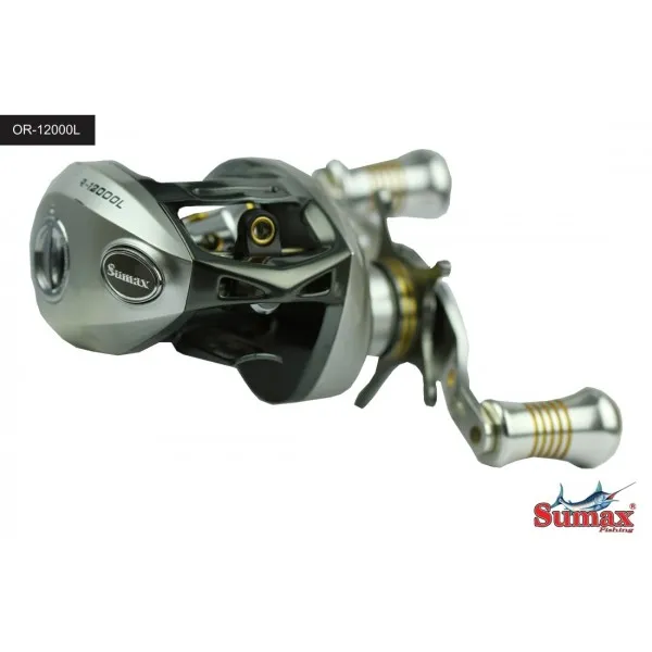 Carretilha Sumax ORION Colection 12.000L (esquerda) TOP 12 Rolamentos